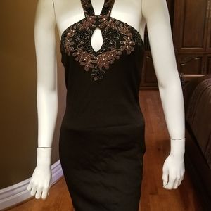Ladies Dress Black Size M